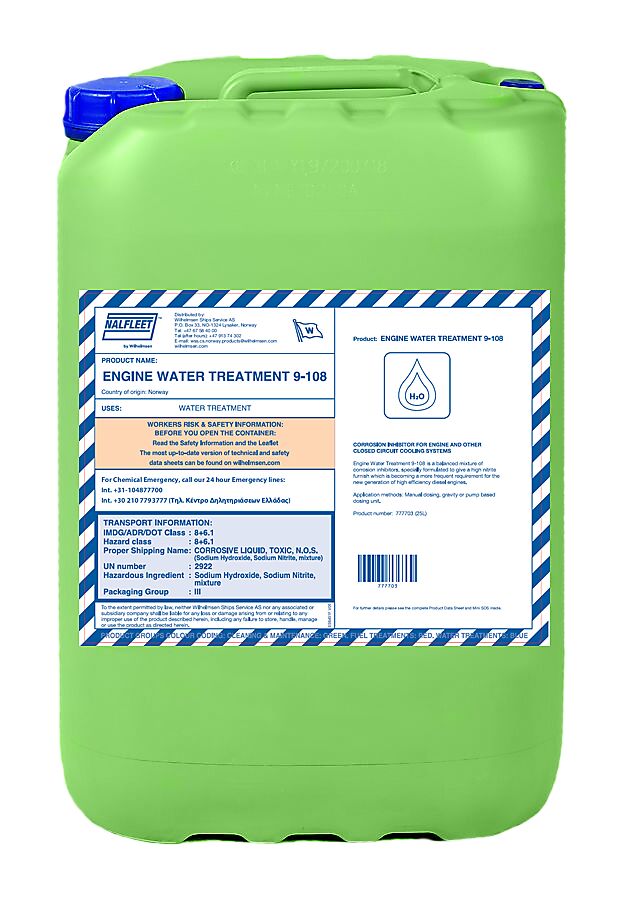Engine Water Treatment 9-108