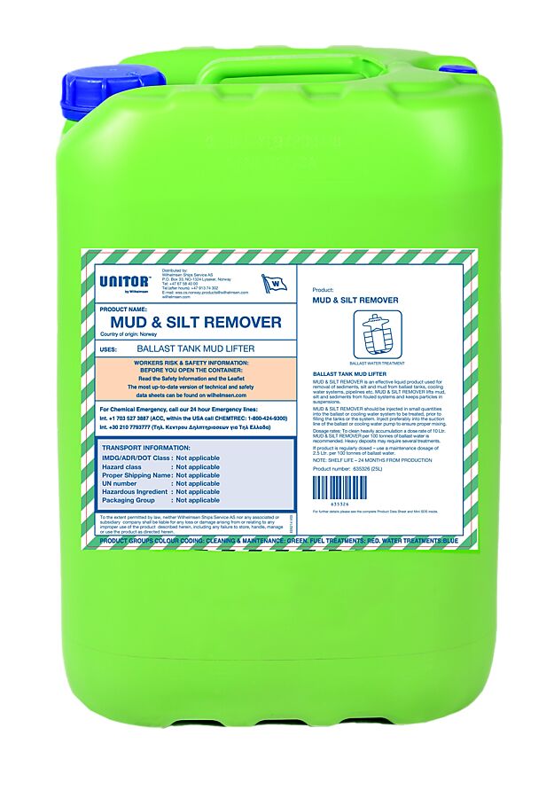 MUD & SILT REMOVER 25 LTR