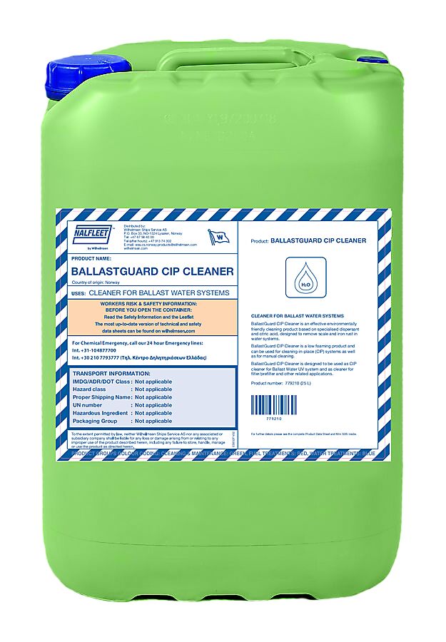 ballastguard cip cleaner