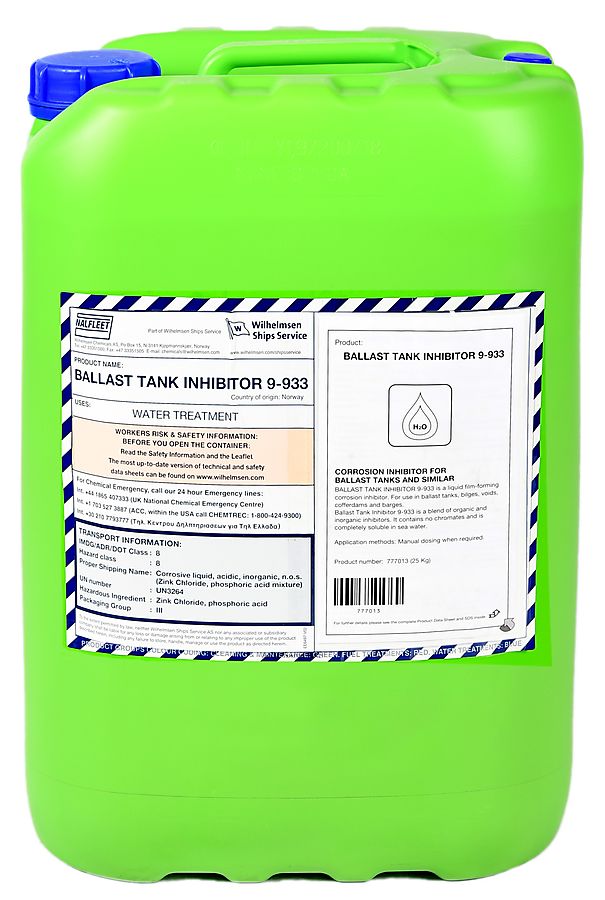 Ballast tank inhibitor