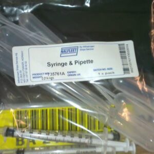 COOLTREAT SYRINGES AND PIPETTES 3 SYRINGES AND 6 PIPETTES