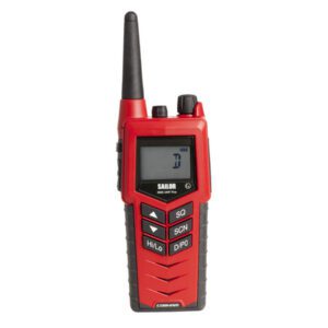 Radio, Sailor 3965 UHF fire fighter, with batteries, belt clip and charger, ATEX approved