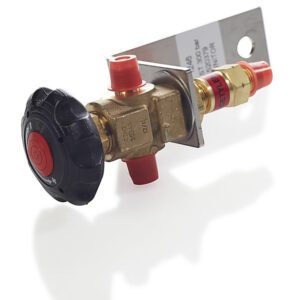 T-VALVE AC W/NON RETURN VALVE AND BRACKET