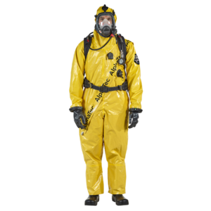 Chemical Suit, Gastight, Ansell, Alphatec Super T-ET, w. Boots