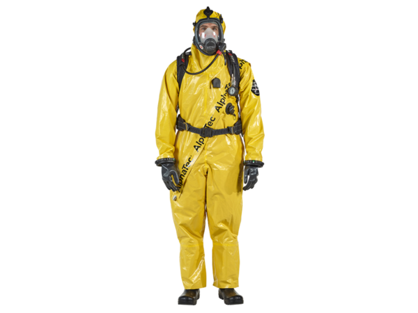 Chemical Suit, Gastight, Ansell, Alphatec Super T-ET, w. Boots