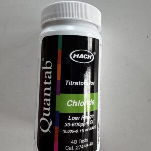 CHLORIDE TITRATOR (CONSISTS OF 40 PCS OF TEST STRIPS)