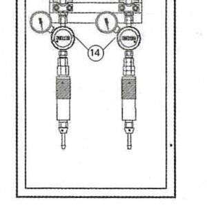 REGULATOR 530 AC PRESSURE 0-1.5 BAR FOR OUTLET STATION